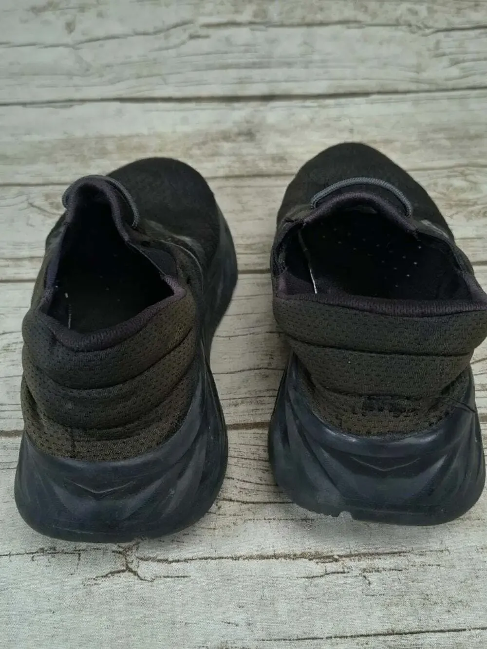 Hoka One One M Ora Recovery Shoe 2 Black Slip On Comfort Sneakers Mens Size 9